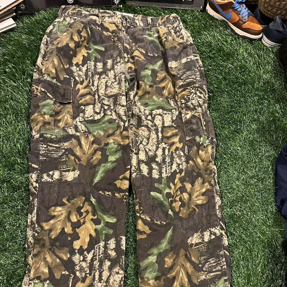 Vintage jerzees camo pants